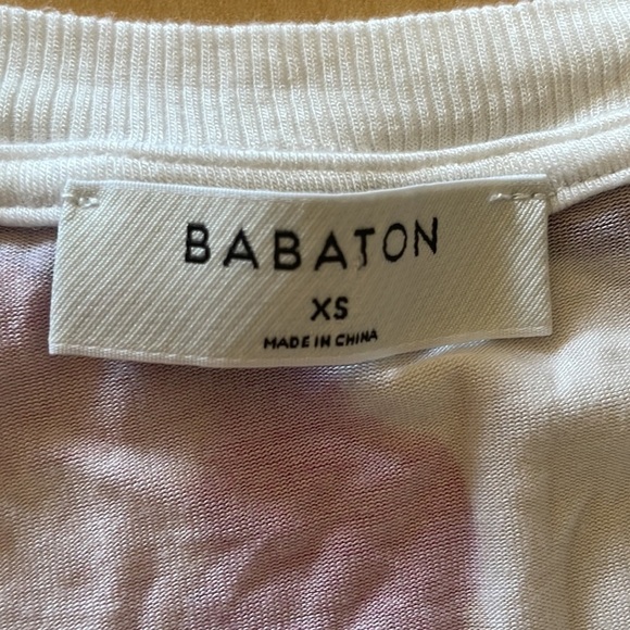 ARITZIA Babaton Bright and Bold Floral Half Sleeve Top Size Extra Small - Picture 10 of 12